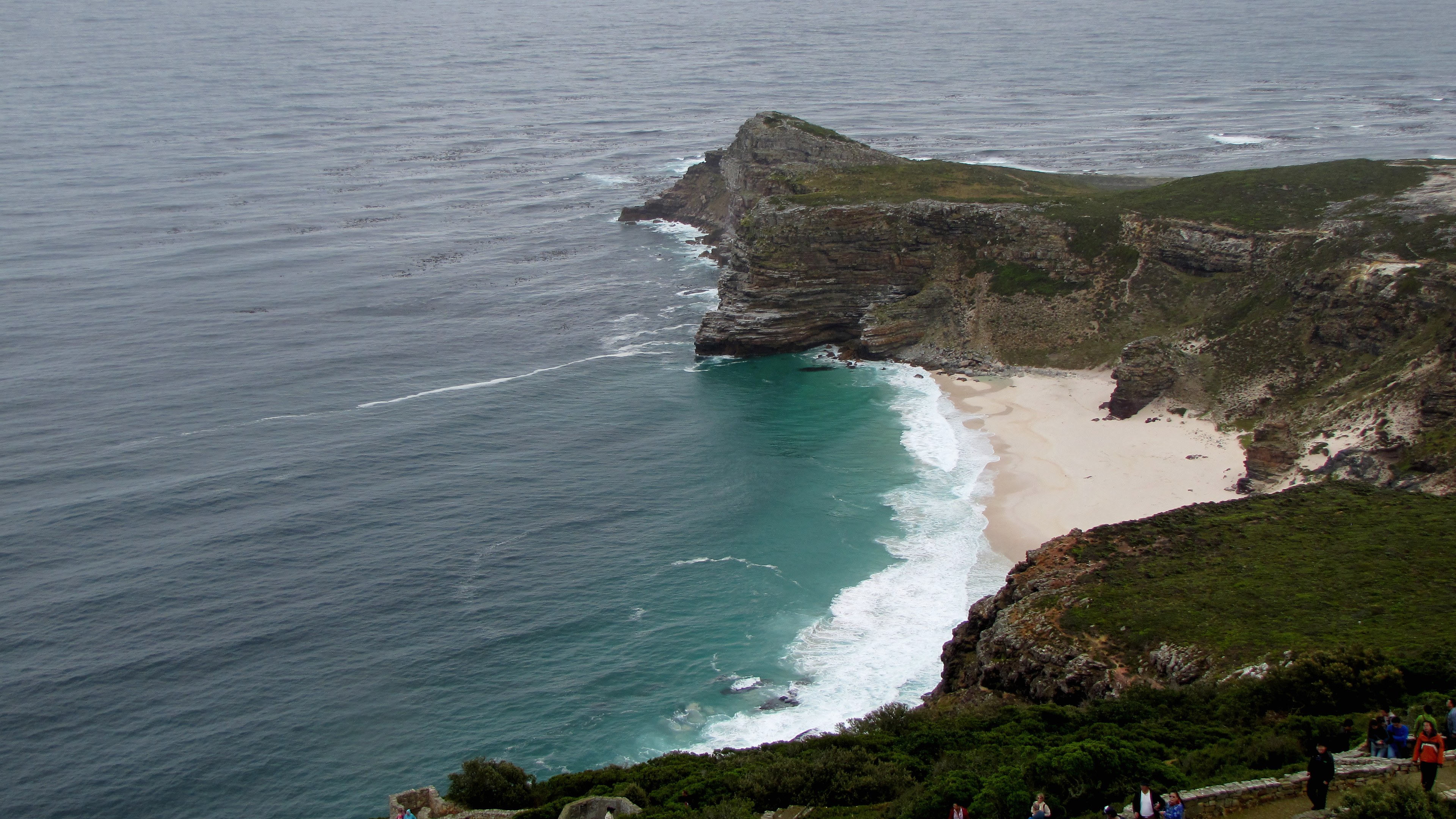 Dias Beach at the Cape of Good Hope, where Harmattan Theater performed Cabo de Tormentoso