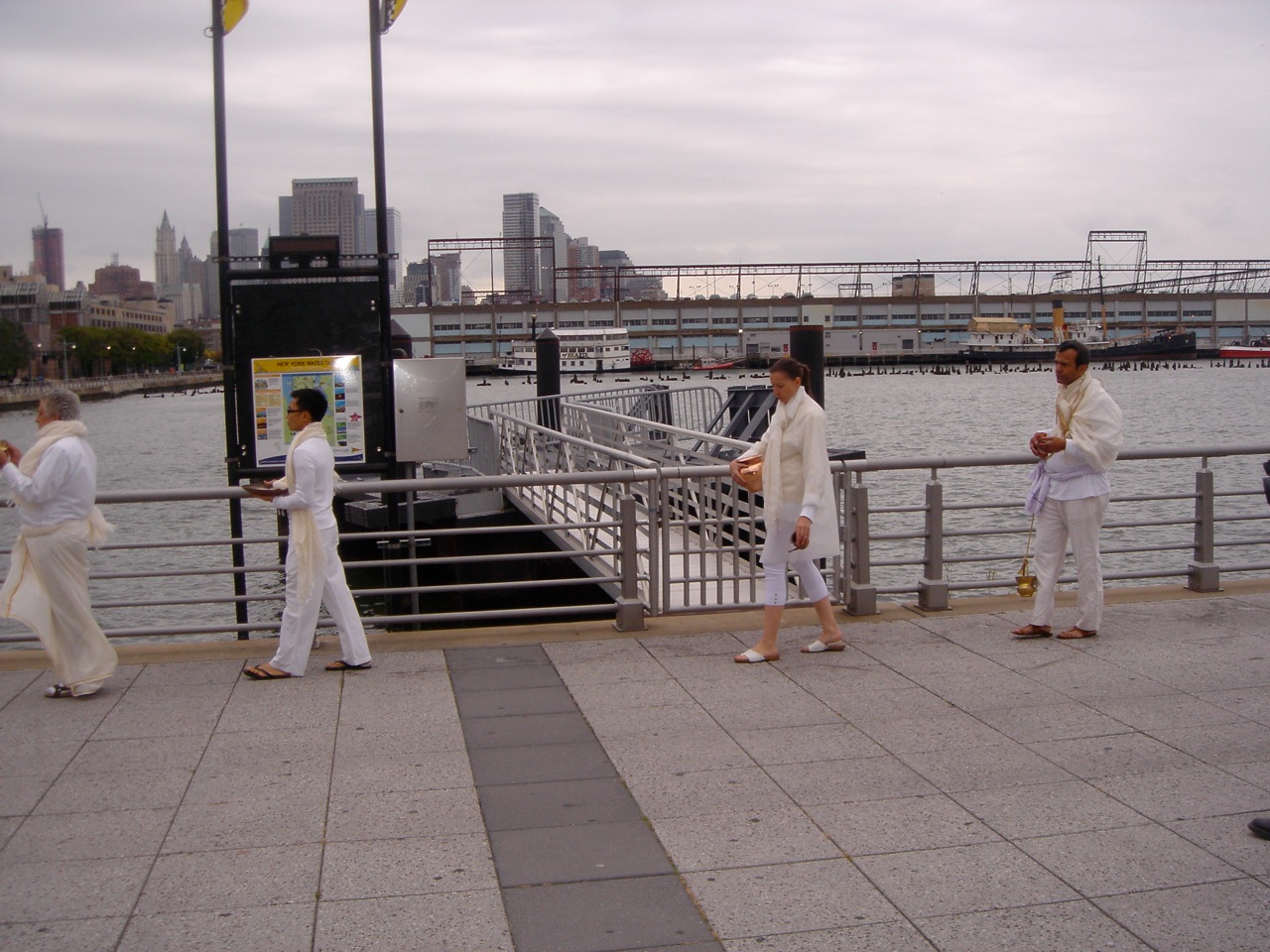 Mannahatta Yatra — Christopher Street Pier, Hudson River